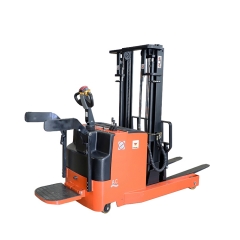 NIULI 1.5ton 1.6 ton fully electric pallet stacker lift full electric reach stacker