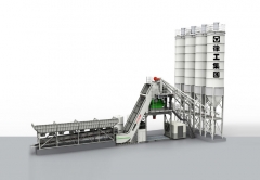 HZS60VG Concrete Batching Plant Project