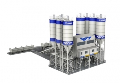 HZS90V Concrete Batching Plant Commercial